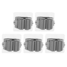10Pcs Multipurpose Grey Mop Holder Bathroom Storage Rack Broom Clip