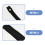2Pièces Sangles Poignet Stables Nylon Noir Pour Bâtons De Randonnée 7