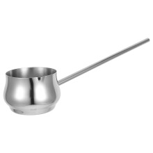 5Pcs Compact Stainless Steel Cooking Pot Small Butter Warmer Saucepan
