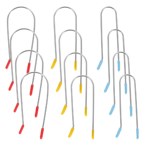 5Ensembles Clips Remplacement Boucleurs Acier 304 U-Forme Colorés 1