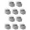 10Pcs Multipurpose Grey Mop Holder Bathroom Storage Rack Broom Clip 5
