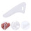 400Pcs Scratch-Resistant Clear Sleeve Plastic Cutter Tip Covers 7