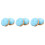 6Pièces Coussin Couture Bleu Ciel, Range-Aiguilles Sécurisé 7