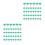 400Pcs Green Plastic Cap Nails Flat Head Roofing Nails for House Wrap 5