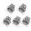 10Pcs Multipurpose Grey Mop Holder Bathroom Storage Rack Broom Clip 11
