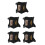5Pièces Chat Tactique Noir En Polyester Avec D-Ring Securité 4