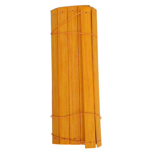 2Pcs Bamboo Scrolls Light Brown Blank Calligraphy Decor for Wall Art 1