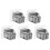 10Pcs Multipurpose Grey Mop Holder Bathroom Storage Rack Broom Clip 8