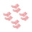 4Pièces Bébé Coton Rose Mesh Confortable 4