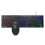1Set Ergonomic Black Backlit Keyboard Mouse Combo for Gaming Use 9