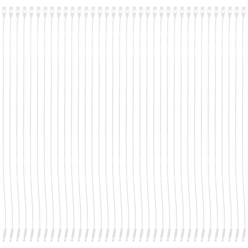 5000Pcs White Durable Lanyard String For Price Tags And Clothing 3633800090734
