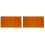 2Pcs Bamboo Scrolls Light Brown Blank Calligraphy Decor for Wall Art 3