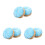 6Pièces Coussin Couture Bleu Ciel, Range-Aiguilles Sécurisé 9