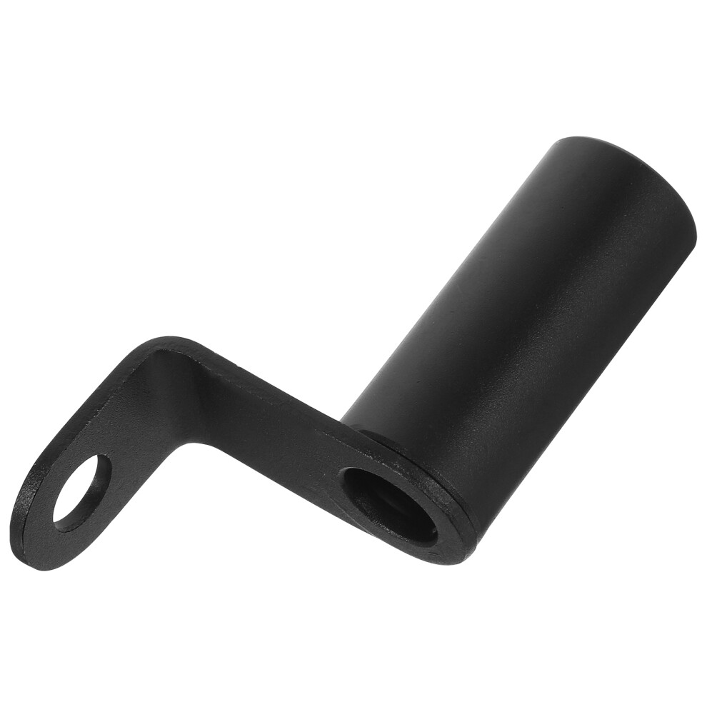 2Pcs Bike Mirror Mount Extenders Aluminum Alloy Rearview Bracket Black 3633800359251