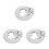 3Pcs Multifunctional Iron Candle Vessel Lid with Snuffer for Home Use 9