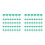 400Pcs Green Plastic Cap Nails Flat Head Roofing Nails for House Wrap 6
