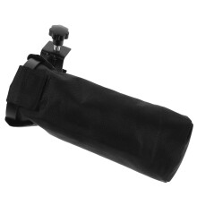2Pcs Black Aluminum Drumstick Clamp Bag Compact Portable Storage Case