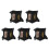 5Pièces Chat Tactique Noir En Polyester Avec D-Ring Securité 6