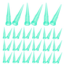 500Pcs Plastic Replacement Glue Dispenser Nozzles for DIY and Lab Work