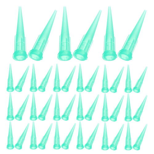 500Pcs Plastic Replacement Glue Dispenser Nozzles for DIY and Lab Work
