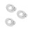 3Pcs Multifunctional Iron Candle Vessel Lid with Snuffer for Home Use 8