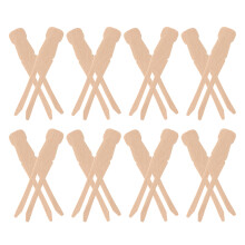 200Pcs Wooden Clothesline Pins Round Design Reliable Clothes Fasteners