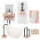 2Ensembles Miniature Salle De Bain Décoration Assortie 1
