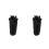 2Pcs Black Aluminum Drumstick Clamp Bag Compact Portable Storage Case 8