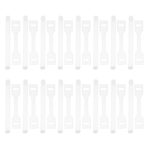 150Pièces Poignées Souples Pour Cartons Transparents 2