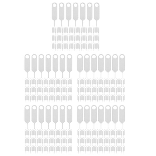 2500Pcs Compact Stainless Steel Sim Card Tray Eject Pin Silver Durable 2