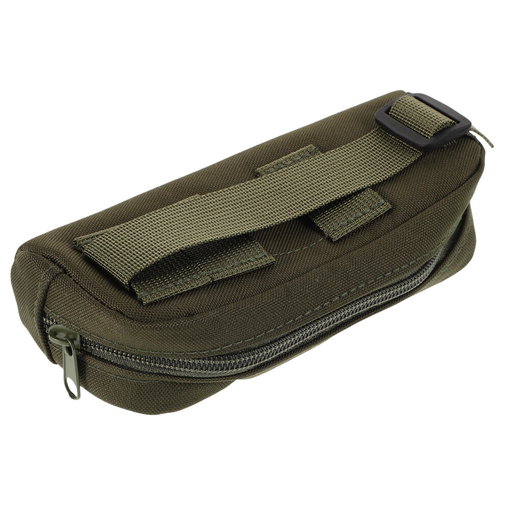 Solustre 3Pcs Soft Eyeglass Case Nylon Lightweight Green Travel Organizer