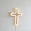 White Acrylic Neon Cross Light Waterproof Religious Wall Art 4