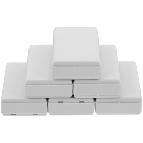18Pcs Portable ABS Hidden Money Container Light Grey Security Safe Box 1