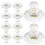 50Pcs Locking Earring Backs Golden Silicone Stud Backings for Women 3