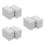 18Pcs Portable ABS Hidden Money Container Light Grey Security Safe Box 9