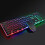 1Set Ergonomic Black Backlit Keyboard Mouse Combo for Gaming Use 4