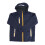 Navy Hooded Waterproof Windproof Mountaineering Jacket Winter 1