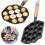 14Holes Non Stick Takoyaki Maker Octopus  Maker Octopus Baking Machine Home Cooking Baking Forms Mold Tray Kitchen,B 2