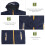 Navy Hooded Waterproof Windproof Mountaineering Jacket Winter 7