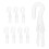 32Pcs Flexible Blind Wand Hook Sleeves for Window Blinds Hardware 2