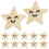 36Pcs Brooch Pins Creative Face Design for Costume and Suit 2