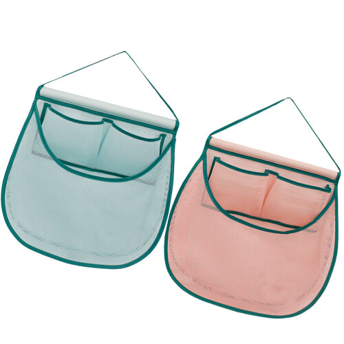 2Pcs Reusable Cloth Mesh Bags Hanging Fruit Vegetable Storage Pouches