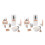 2Ensembles Miniature Salle De Bain Décoration Assortie 3