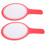 4Pièces Ardoises Blanches Effaçables PVC Portables Multicolores 9