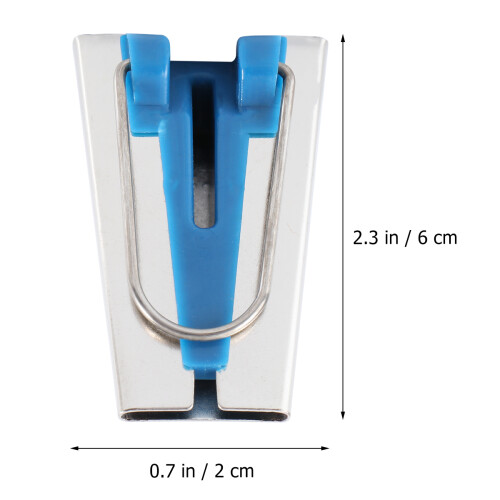 2Pcs Blue Fabric Tape Maker Set Bias Binding Tool for Sewing Projects 1