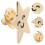 36Pcs Brooch Pins Creative Face Design for Costume and Suit 9