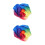 2Pcs Multi-Color Gymnastic Ribbon Ball Soft Exercise Accessory 5