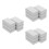 18Pcs Portable ABS Hidden Money Container Light Grey Security Safe Box 3
