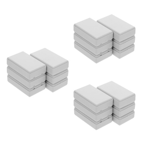 18Pcs Portable ABS Hidden Money Container Light Grey Security Safe Box 2