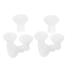 24Pcs Kitchen Pressure Cooker Rubber Float Valve Replacement White Set